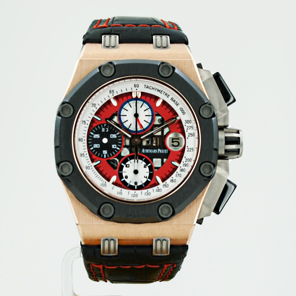 Audemars Piguet Royal Oak Offshore Rubens Barrichello III Rose Gold watch REF: 26284RO.OO.D002CR.01